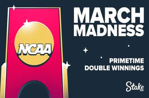March Madness 2023 – Get Double Winnings With Stake’s March Madness Primetime Offer